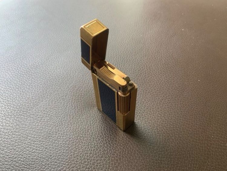 Vintage S.T. Dupont Ligne 1 Laque de Chine Blue – Made in France รูปที่ 2