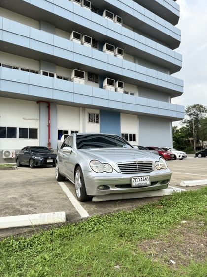 Mercedes-Benz C-Class 2001 C180 Kompressor Sedan เบนซิน ไม่ติดแก๊ส เกียร์อัตโนมัติ บรอนซ์เงิน รูปที่ 2