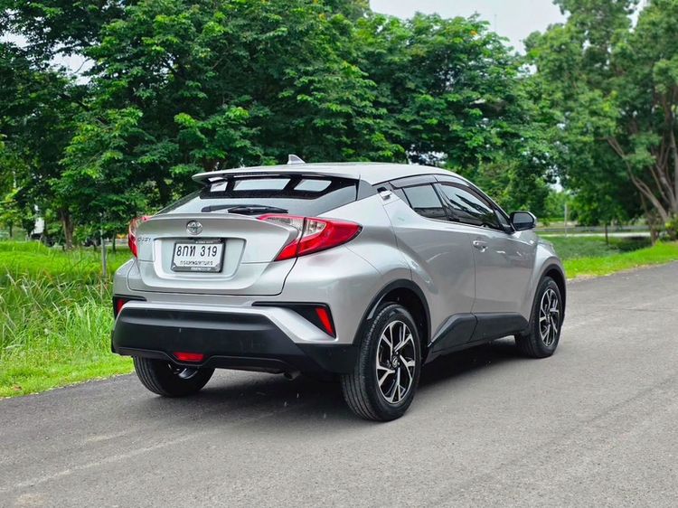 Toyota C-HR 2019 1.8 Hybrid Mid Utility-car เบนซิน ไม่ติดแก๊ส เกียร์อัตโนมัติ เทา รูปที่ 4