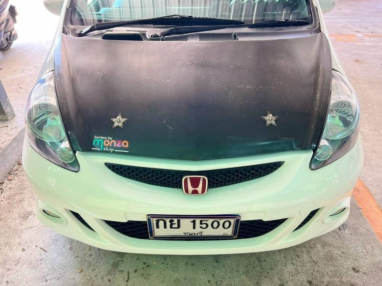 Honda Jazz 2006 1.5 E-V VTEC Sedan เบนซิน ไม่ติดแก๊ส เกียร์ธรรมดา ขาว รูปที่ 4