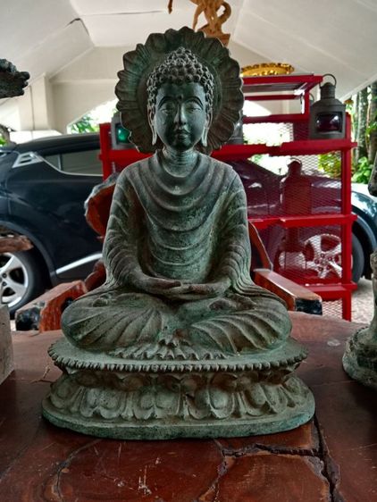เทวรูปเนื้อสำริดเก่าโบราณสภาพเยี่ยม รูปที่ 14