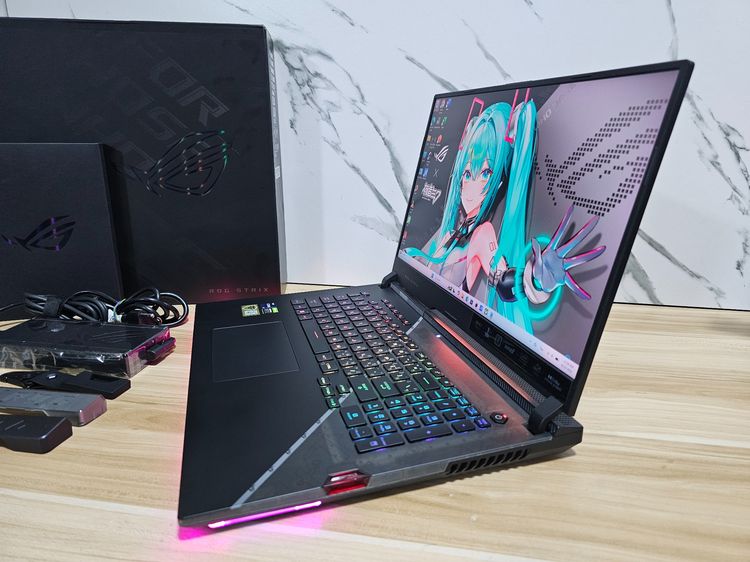 ROG StrixScar 17 i9-12900H Ram32 ddr5 RTX 3060 17.3" 2.5K+ IPS 240Hz สภาพสวย เหมือนใหม่ รูปที่ 5