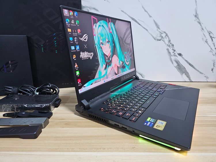 ROG StrixScar 17 i9-12900H Ram32 ddr5 RTX 3060 17.3" 2.5K+ IPS 240Hz สภาพสวย เหมือนใหม่ รูปที่ 4