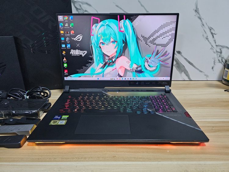 ROG StrixScar 17 i9-12900H Ram32 ddr5 RTX 3060 17.3" 2.5K+ IPS 240Hz สภาพสวย เหมือนใหม่