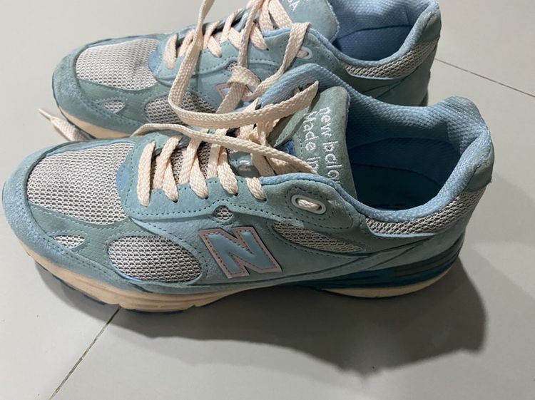 รองเท้าหนังทั่วไป ผ้า UK 8.5 | EU 42 2/3 | US 9 ฟ้า New balance