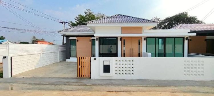 บ้านชั้นเดียว ภูมิสิริ ถนน340 บางบัวทอง-สุพรรณบุรี