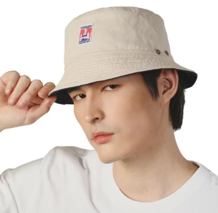 WRANGLER หมวกบักเก็ตคอลเลคชั่น Casey Jones สีครีม รูปที่ 8
