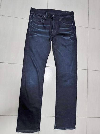 ขายกางเกงยีนส์ G-star raw ผ้ายืด spendecสีกรมท่าเข้มSize 30ยาว 32 วัดเอวจริง 32 นิ้ว รูปที่ 6