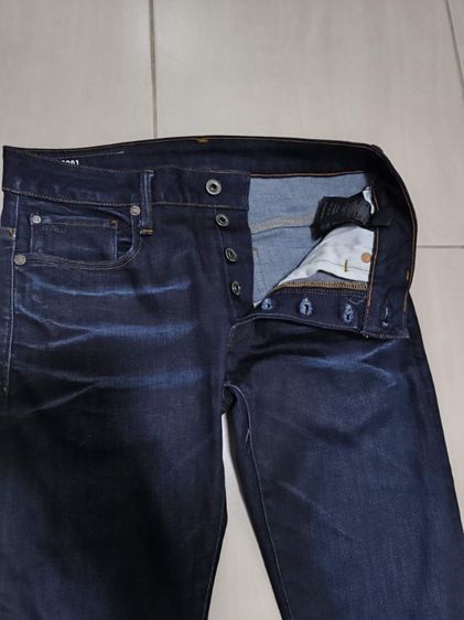 ขายกางเกงยีนส์ G-star raw ผ้ายืด spendecสีกรมท่าเข้มSize 30ยาว 32 วัดเอวจริง 32 นิ้ว รูปที่ 4