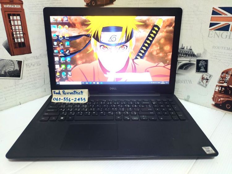 Dell Core i7-1051U Gen 10 RAM:8GB/SSD:256GB การ์ดจอแยก 2 GB บอดี้สวย พร้อมใช ้แบตดี