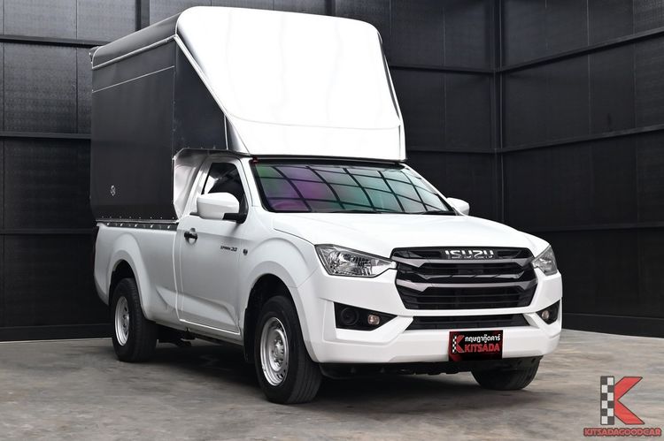Isuzu D-MAX 2022 3.0 S Pickup ดีเซล ไม่ติดแก๊ส เกียร์ธรรมดา ขาว