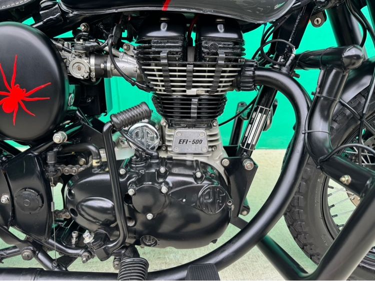 Royal Enfield Bullet 500 สีเทาดำ ปี2016  รูปที่ 6
