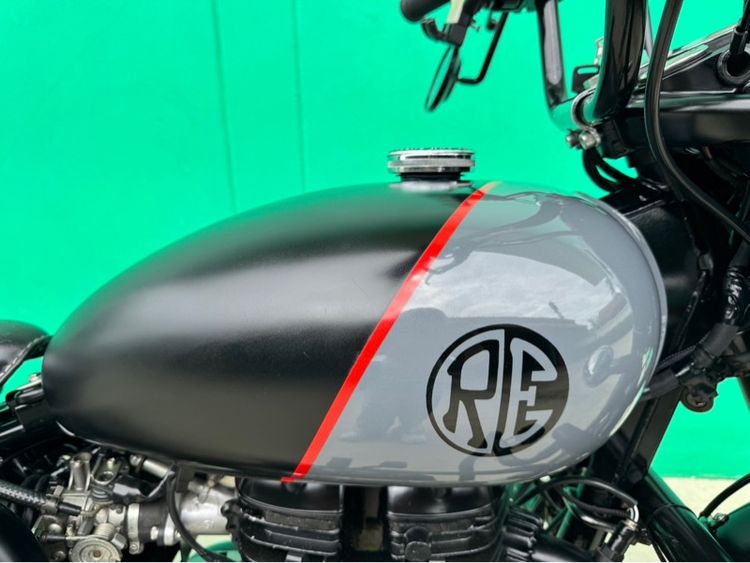 Royal Enfield Bullet 500 สีเทาดำ ปี2016  รูปที่ 4