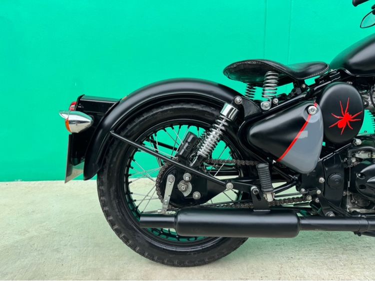 Royal Enfield Bullet 500 สีเทาดำ ปี2016  รูปที่ 9