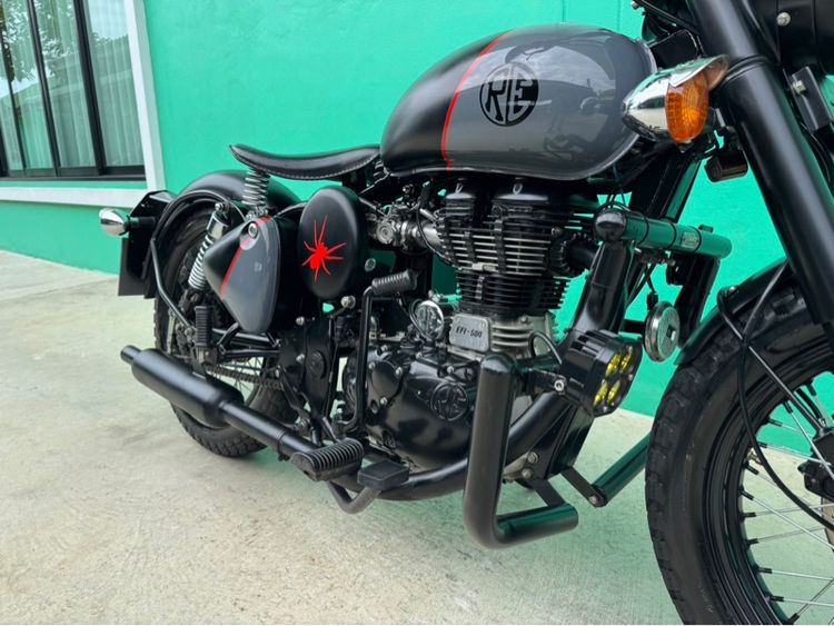 Royal Enfield Bullet 500 สีเทาดำ ปี2016  รูปที่ 8