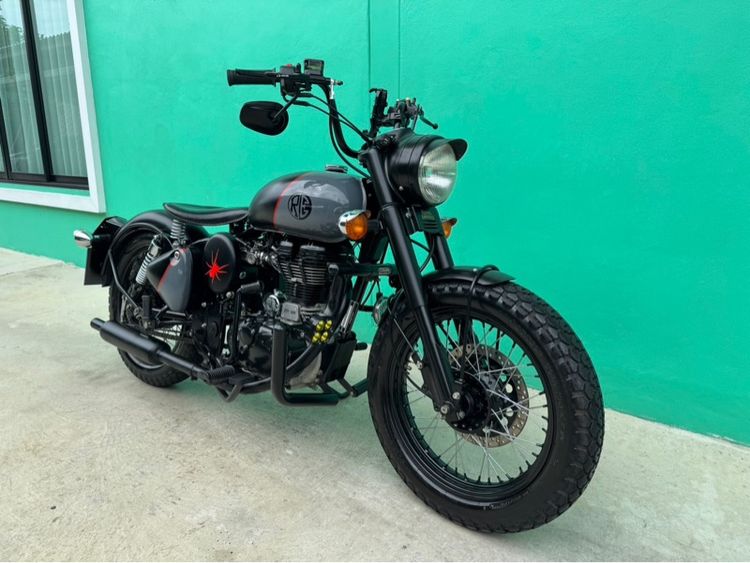 Royal Enfield Bullet 500 สีเทาดำ ปี2016  รูปที่ 2