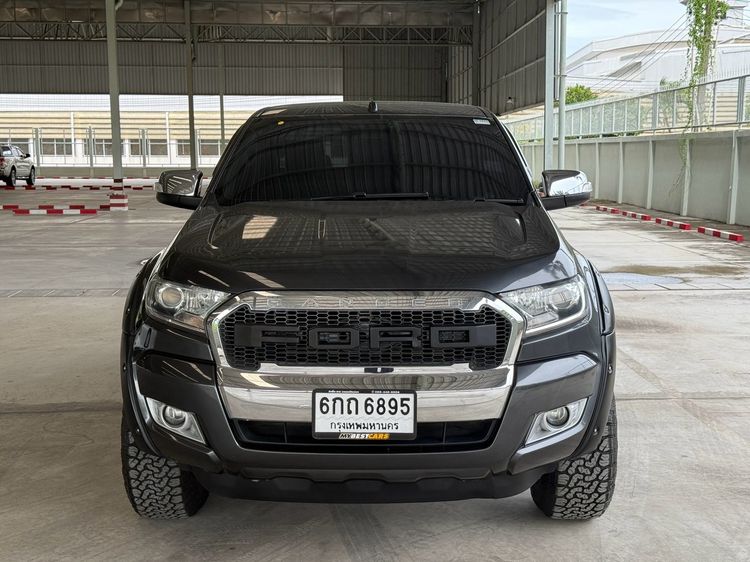 Ford Ranger 2017 2.2 XLT Pickup ดีเซล ไม่ติดแก๊ส เกียร์อัตโนมัติ เทา รูปที่ 2