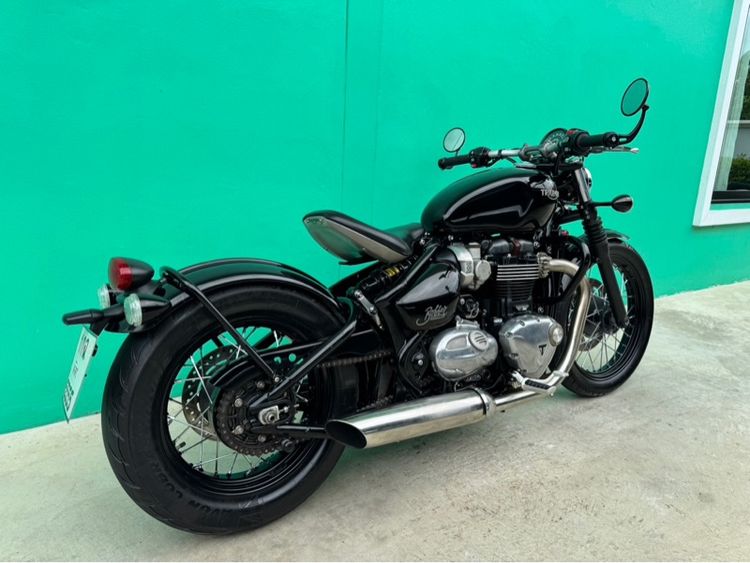 Triumph Bobber สีดำ ปี2017. วิ่ง18,000 รูปที่ 3