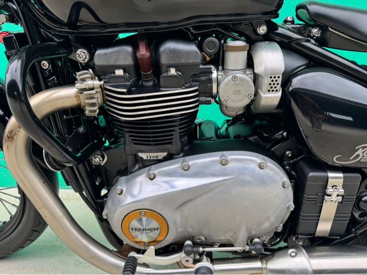 Triumph Bobber สีดำ ปี2017. วิ่ง18,000 รูปที่ 17