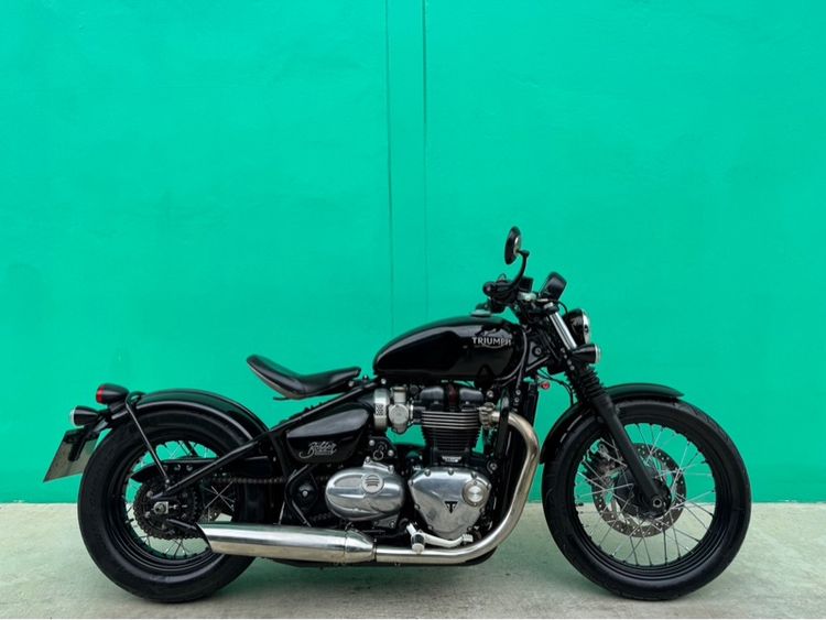 Triumph Bobber สีดำ ปี2017. วิ่ง18,000