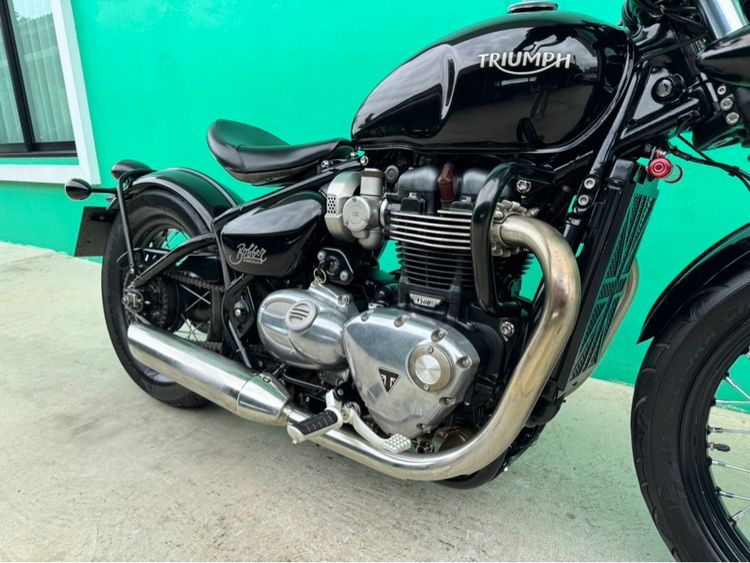 Triumph Bobber สีดำ ปี2017. วิ่ง18,000 รูปที่ 9