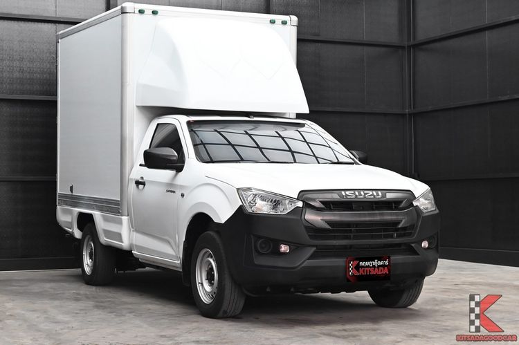 Isuzu D-MAX 2021 1.9 B Pickup ดีเซล ไม่ติดแก๊ส เกียร์ธรรมดา ขาว