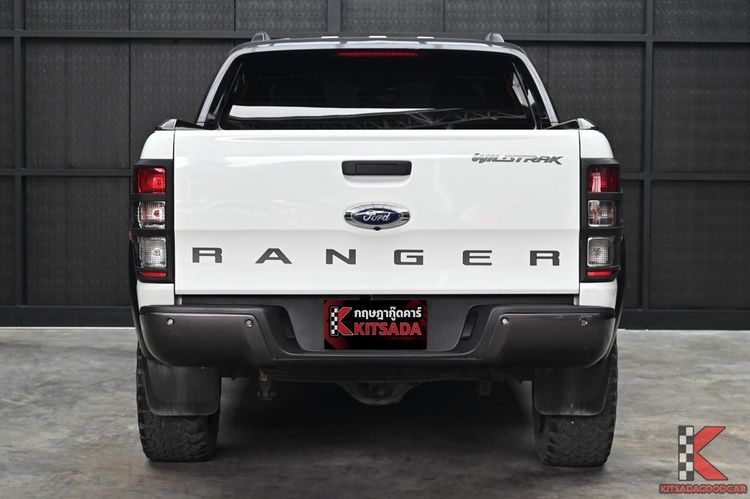 Ford Ranger 2016 2.2 Hi-Rider Wildtrak Pickup ดีเซล ไม่ติดแก๊ส เกียร์อัตโนมัติ ขาว รูปที่ 4