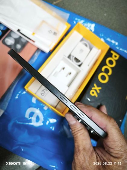 POCO x6 5G ครบกล่อง อุปกรณ์ไม่เคยใช้ ใช้งานปกติ เจ้าของขายเอง รูปที่ 5