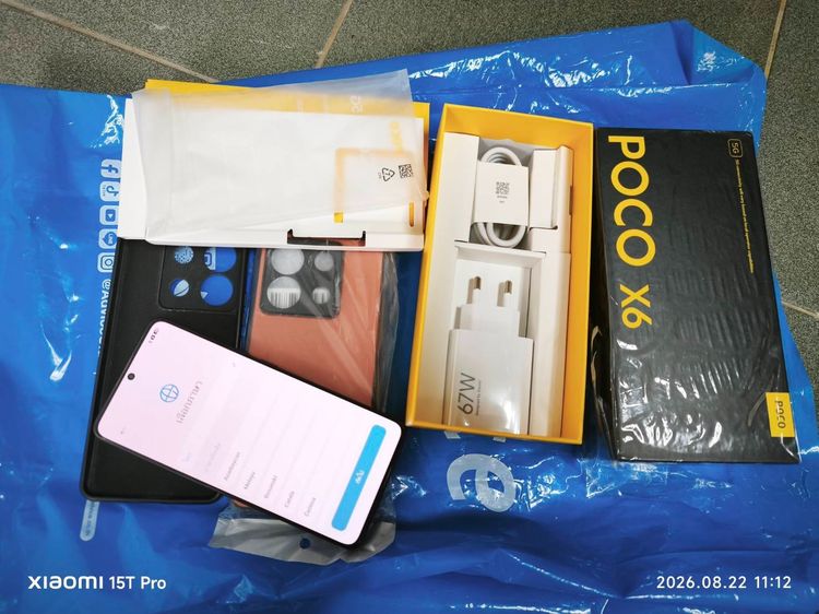 POCO x6 5G ครบกล่อง อุปกรณ์ไม่เคยใช้ ใช้งานปกติ เจ้าของขายเอง รูปที่ 8