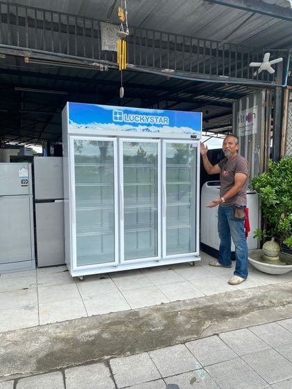 ขายตู้แช่นํ้าดืมขนาด40คิว3ประตูสภาพดีพร้อมใช้งาน19,990 รูปที่ 2