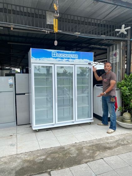ขายตู้แช่นํ้าดืมขนาด40คิว3ประตูสภาพดีพร้อมใช้งาน19,990