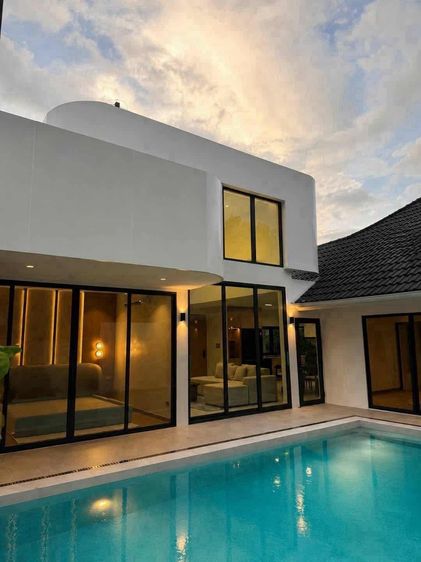 ตกแต่งครบ WANGTANN Pool Villa บ้านหรูพูลวิลล่า สง่างาม แต่เน้นความเรียบง่าย เงียบสงบ สะดวกสบาย ตกแต่งพร้อมเข้าอยู่ หางดง เชียงใหม่ รูปที่ 2