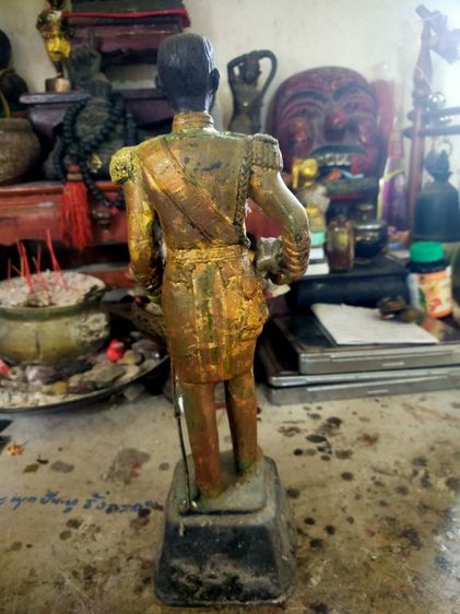 สมเด็จกรมหลวงชุมพรหล่อโบราณเก่าสวยแท้จากพระตำหนักเมืองชุมพร รูปที่ 9