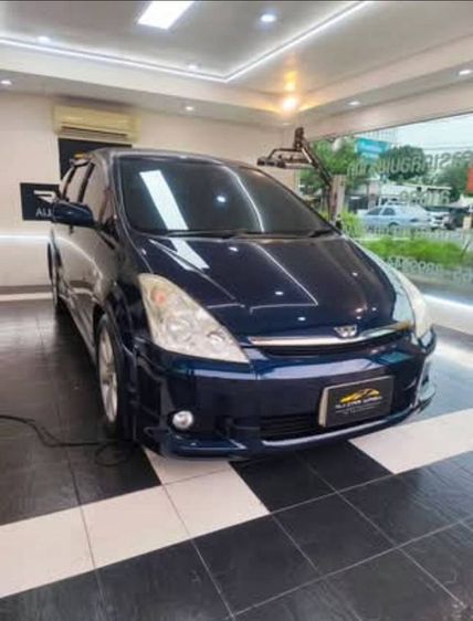 Toyota Wish 2004 2.0 Q Utility-car เบนซิน ไม่ติดแก๊ส เกียร์อัตโนมัติ น้ำเงิน