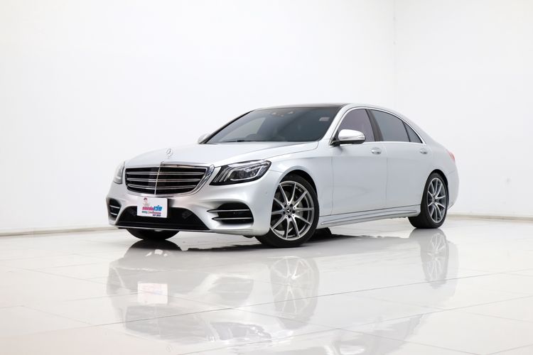 Mercedes-Benz S-Class 2018 S350 Sedan ดีเซล ไม่ติดแก๊ส เกียร์อัตโนมัติ เทา