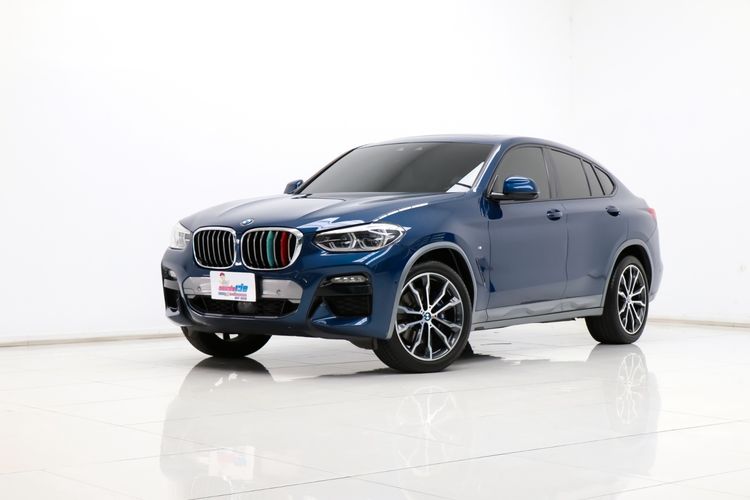 BMW X4 2021 2.0 xDrive20d M Sport 4WD Sedan ดีเซล ไม่ติดแก๊ส เกียร์อัตโนมัติ น้ำเงิน