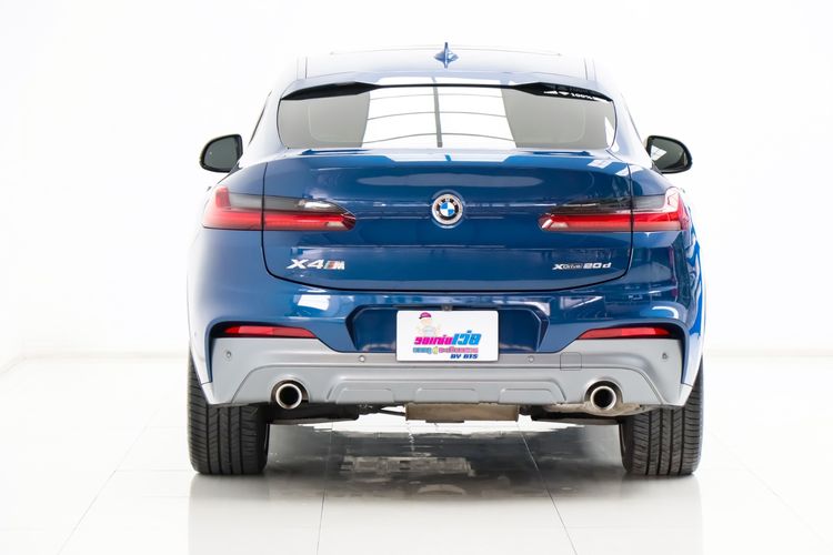 BMW X4 2021 2.0 xDrive20d M Sport 4WD Sedan ดีเซล ไม่ติดแก๊ส เกียร์อัตโนมัติ น้ำเงิน รูปที่ 2