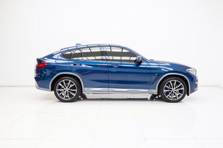 BMW X4 2021 2.0 xDrive20d M Sport 4WD Sedan ดีเซล ไม่ติดแก๊ส เกียร์อัตโนมัติ น้ำเงิน รูปที่ 3