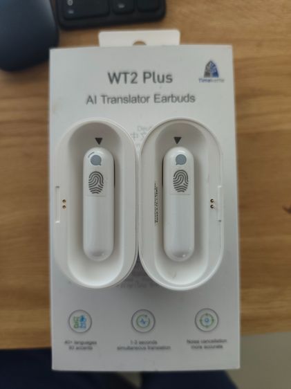 หูฟังแปลภาษาเรียลไทม์ Timekettle WT2 Plus AI สภาพครบกล่อง ศูนย์ไทย รูปที่ 2