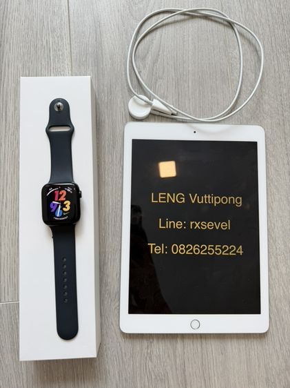 ดำ Apple watch SE 44 mm (GEN2)