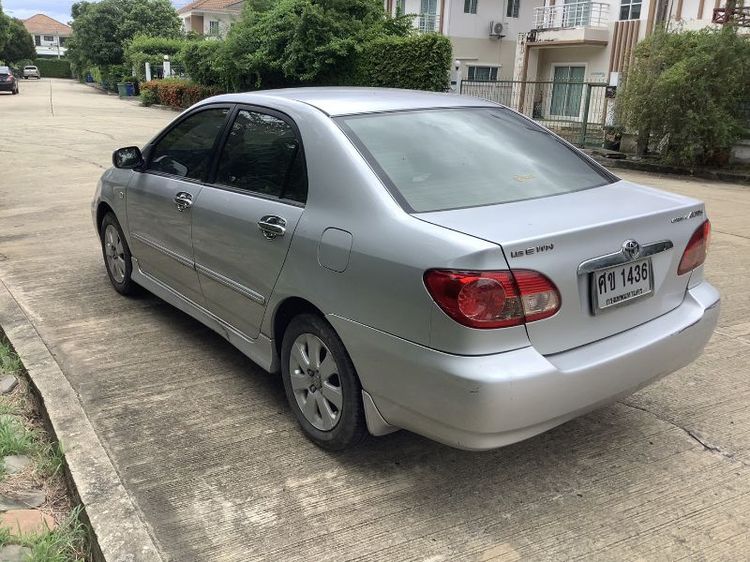 Toyota Corolla 2004 1.6 Sedan เบนซิน ไม่ติดแก๊ส เกียร์อัตโนมัติ เทา รูปที่ 4