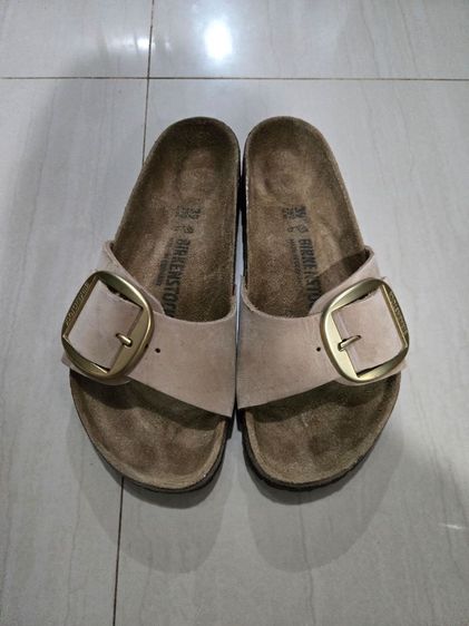 Birkenstock Madrid Big Buckle หนังนูบัค size.39 แท้100%