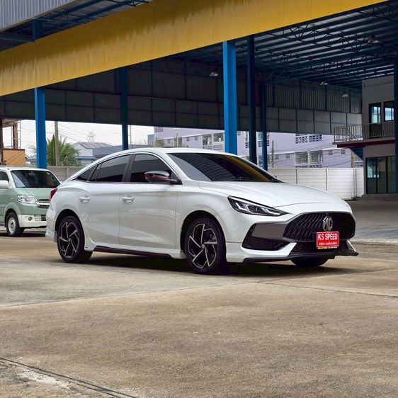 MG MG5 2022 1.5 X Sedan เบนซิน ไม่ติดแก๊ส เกียร์อัตโนมัติ ขาว รูปที่ 3