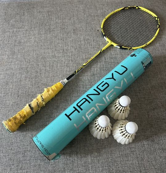 อื่นๆ ไม่ระบุ [เซ็ตแบดมินตันตัวแรง] ไม้แบด Yonex Voltric 8 แท้ + ลูกแบด Hangyu DF-20 🏸(แยกซื้อได้)