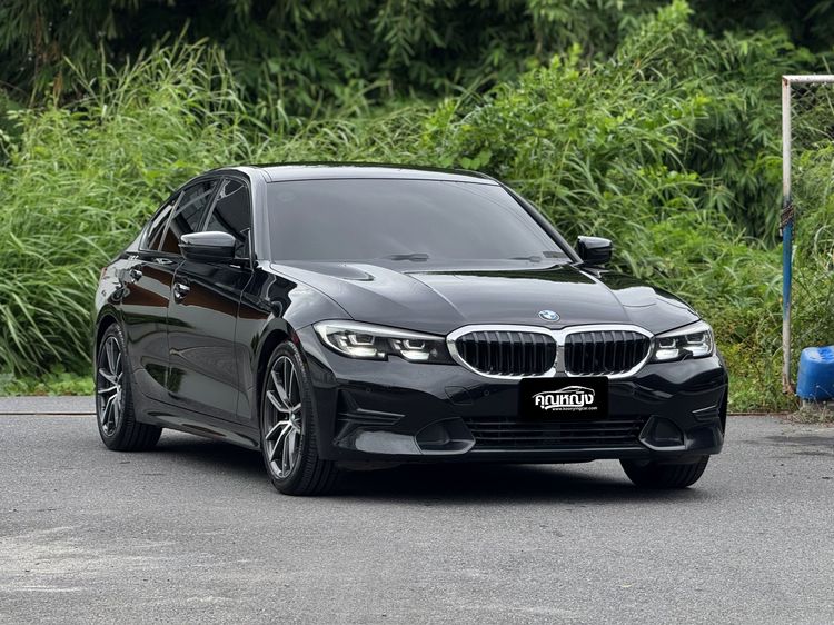 BMW Series 3 2018 320d Sedan ดีเซล ไม่ติดแก๊ส เกียร์อัตโนมัติ ดำ