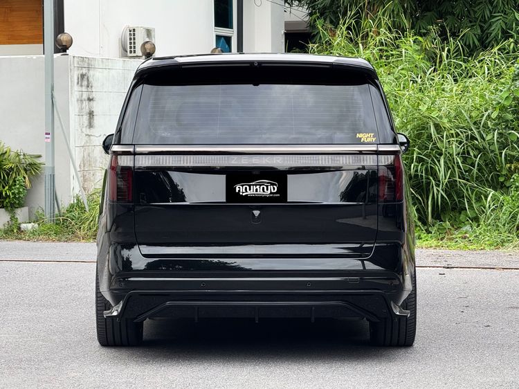 ZEEKR X 2024 FLAGSHIP AWD Van ไฟฟ้า ไม่ติดแก๊ส เกียร์อัตโนมัติ ดำ รูปที่ 4