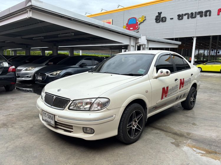 Nissan Sunny 2003 1.8 Super Sedan เบนซิน LPG เกียร์อัตโนมัติ ขาว