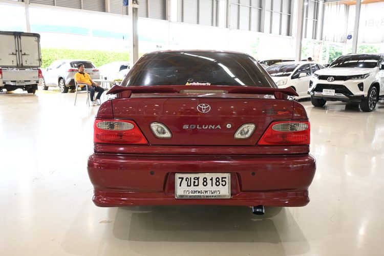 Toyota Soluna 1999 1.5 GLi Sedan เบนซิน ไม่ติดแก๊ส เกียร์อัตโนมัติ แดง รูปที่ 4