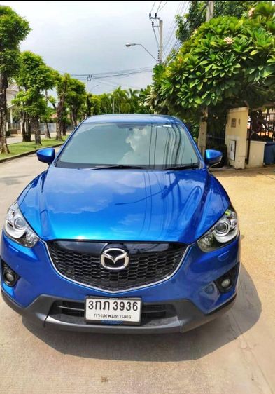 Mazda CX-5 2014 2.2 XDL 4WD Utility-car ดีเซล ไม่ติดแก๊ส เกียร์อัตโนมัติ น้ำเงิน รูปที่ 2