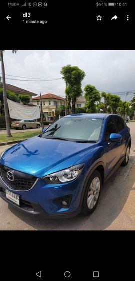 Mazda CX-5 2014 2.2 XDL 4WD Utility-car ดีเซล ไม่ติดแก๊ส เกียร์อัตโนมัติ น้ำเงิน รูปที่ 3